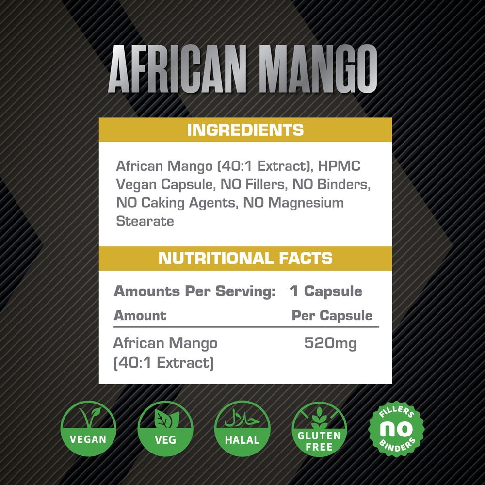 XCelerate Nutrition African Mango Capsules